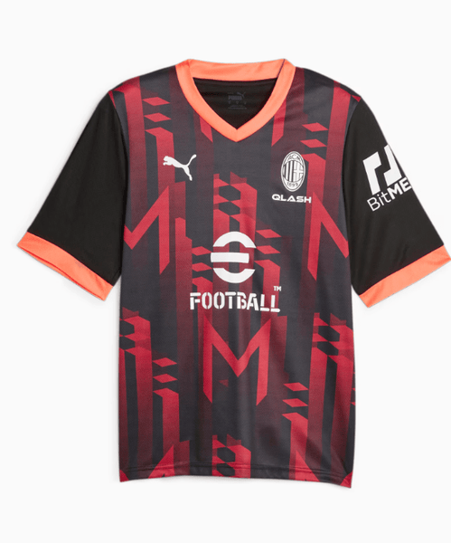 ウェア Puma football AC Milan puma-ac-milan-esports-jersey-