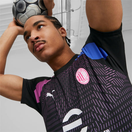 PUMA AC Milan Prematch Short Sleeve Jersey - Best Buy Soccer
