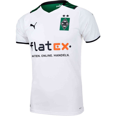 PUMA Borussia Monchengladbach Home Jersey 21 White/Power Green - Best Buy Soccer