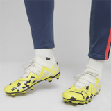 PUMA Future Match FG/AG Soccer Cleats Gray/Yellow - Best Buy Soccer
