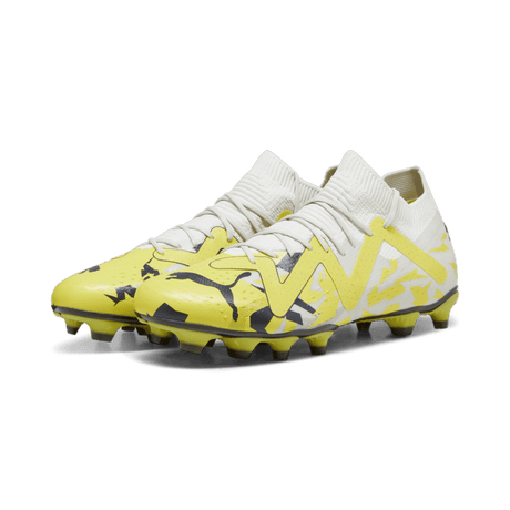 PUMA Future Match FG/AG Soccer Cleats Gray/Yellow - Best Buy Soccer