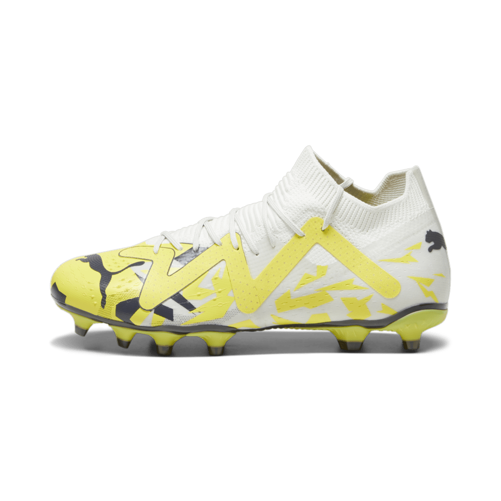 PUMA Future Match FG/AG Soccer Cleats Gray/Yellow - Best Buy Soccer