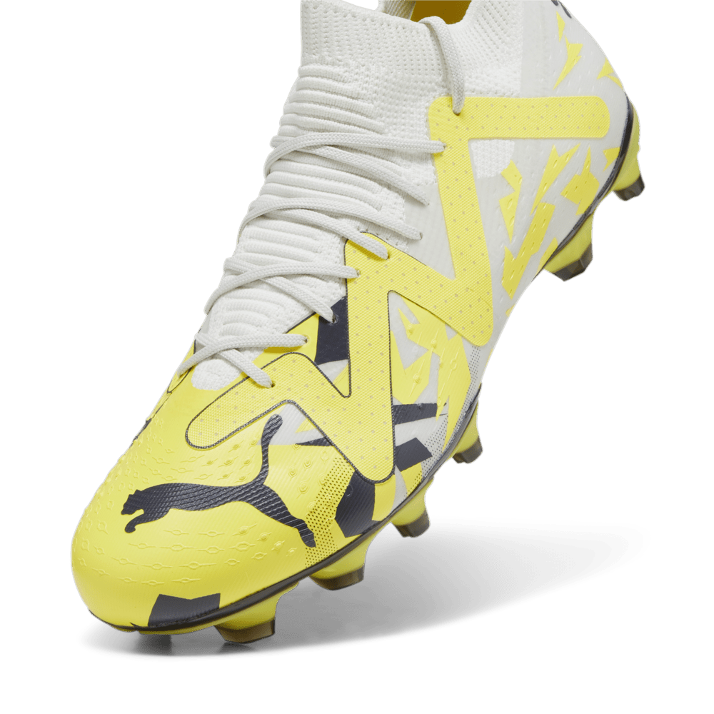 PUMA Future Match FG/AG Soccer Cleats Gray/Yellow - Best Buy Soccer