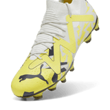 PUMA Future Match FG/AG Soccer Cleats Gray/Yellow - Best Buy Soccer