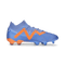 PUMA Future Ultimate FG/AG Firm Ground Soccer Cleats - Blue Glimmer/White/Ultra Orange