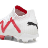 PUMA Future Ultimate FG/AG Firm Ground Soccer Cleats - White/Black/Fire Orchid - Best Buy Soccer