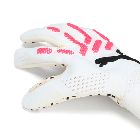PUMA Future Ultimate Negative Cut Goalkeeper Gloves White/Fire Orchid - Best Buy Soccer