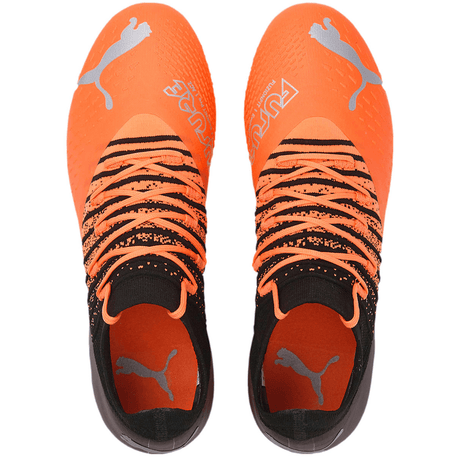 PUMA Future Z 3.3 FG/AG Multi - Ground Soccer Cleats Black/Orange - Best Buy Soccer