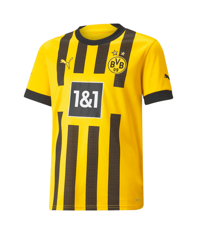 PUMA Kid's Borussia Dortmund Home Jersey 22 Youth Yellow/Black - Best Buy Soccer