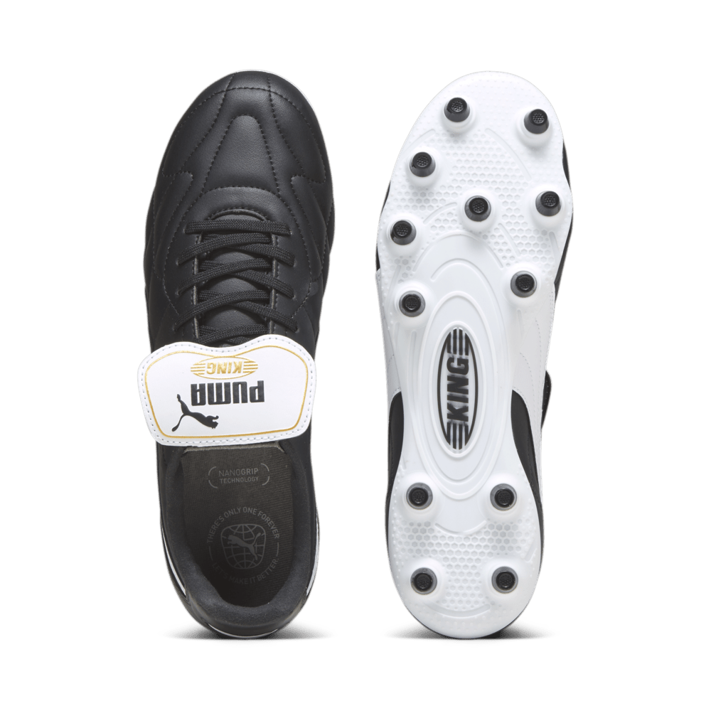 PUMA King Top FG/AG Multi - Ground Soccer Cleats Black/White - Best Buy Soccer
