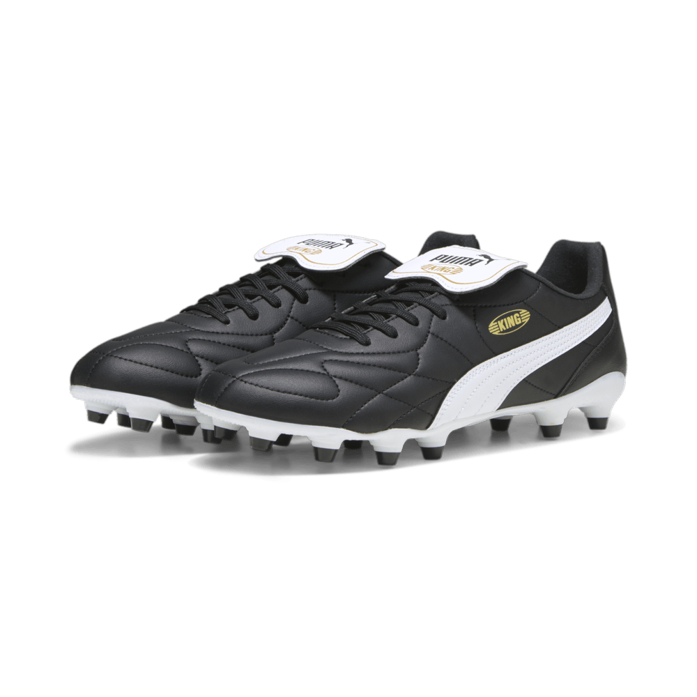 PUMA King Top FG/AG Multi - Ground Soccer Cleats Black/White - Best Buy Soccer