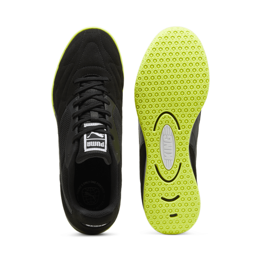 PUMA King Top IT Indoor Shoes Black/Lime - Best Buy Soccer