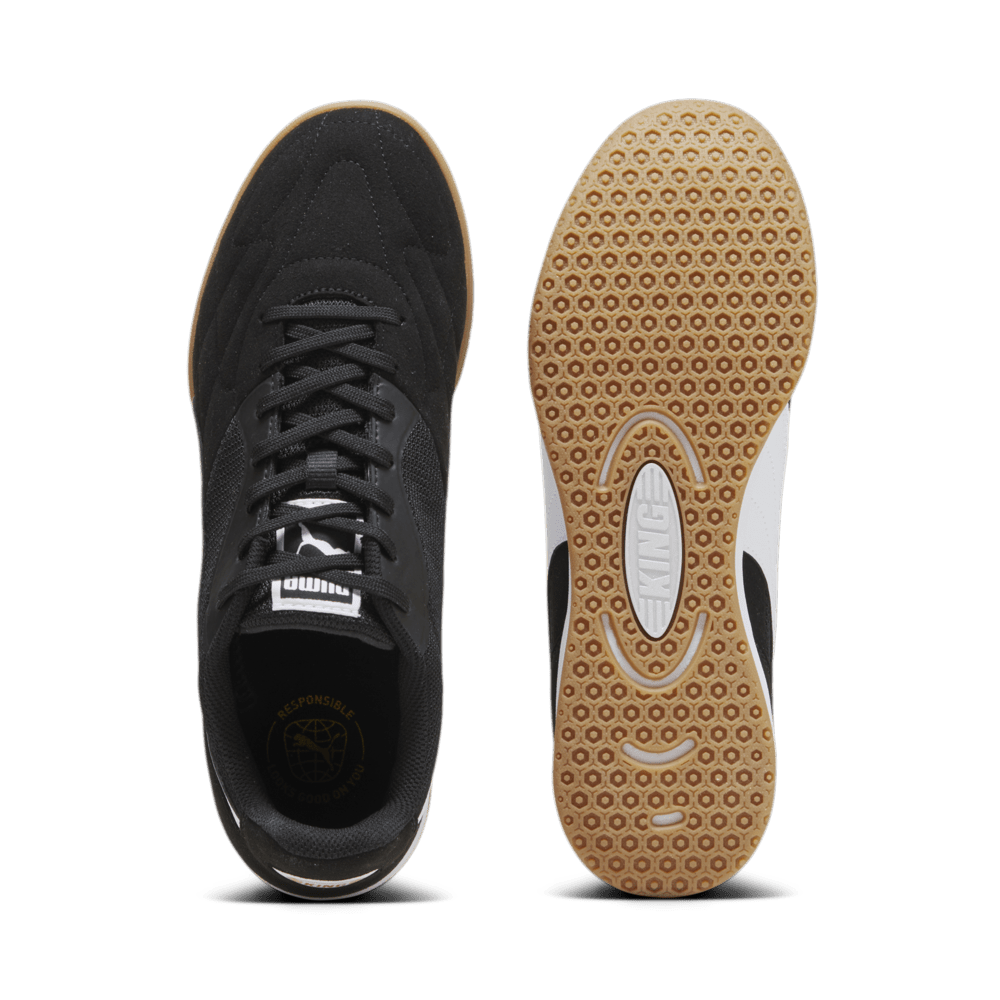 PUMA King Top IT Indoor Shoes Black/White - Best Buy Soccer