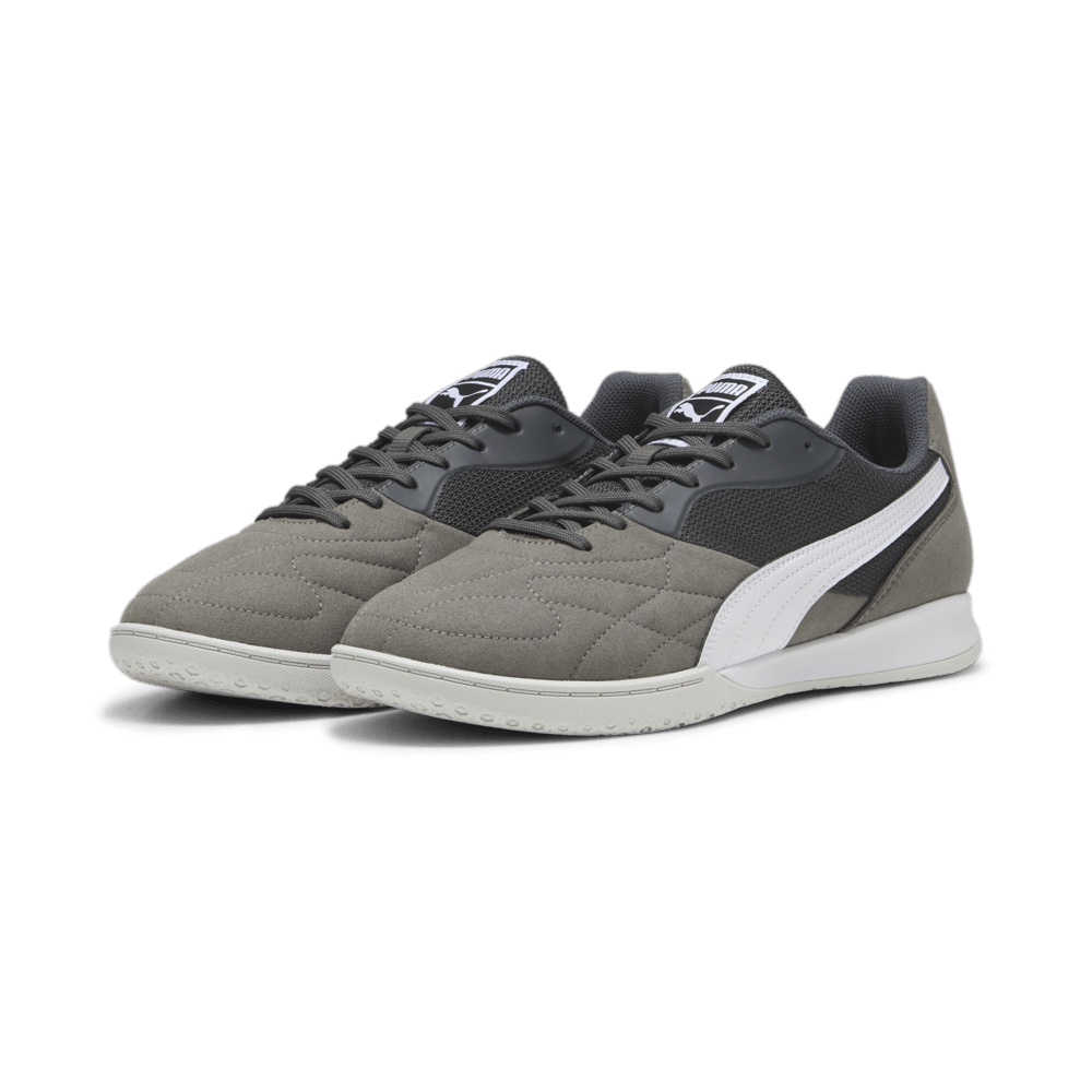 PUMA King Top IT Indoor Shoes Gray/White - Best Buy Soccer