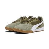 PUMA King Top IT Indoor Shoes Olive Drab/White/Gold - Best Buy Soccer
