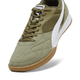 PUMA King Top IT Indoor Shoes Olive Drab/White/Gold - Best Buy Soccer