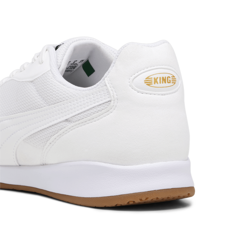 PUMA King Top IT Indoor Shoes White/Gold - Best Buy Soccer