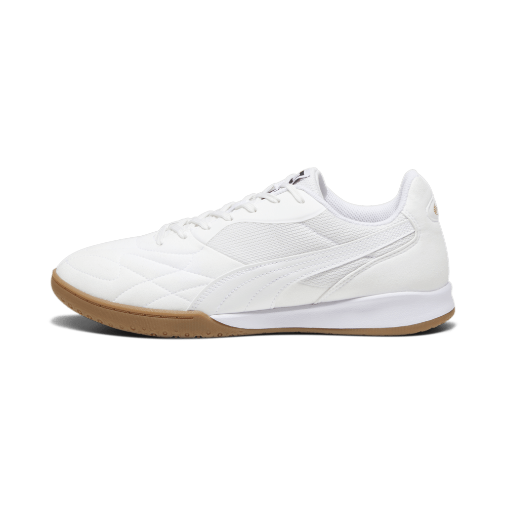 PUMA King Top IT Indoor Shoes White/Gold - Best Buy Soccer