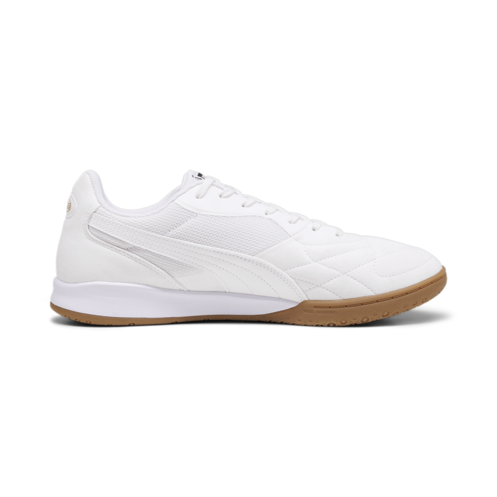 PUMA King Top IT Indoor Shoes White/Gold - Best Buy Soccer