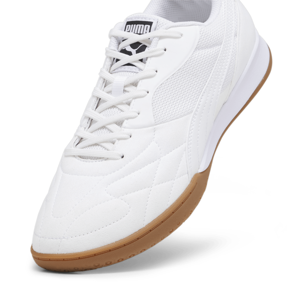 PUMA King Top IT Indoor Shoes White/Gold - Best Buy Soccer