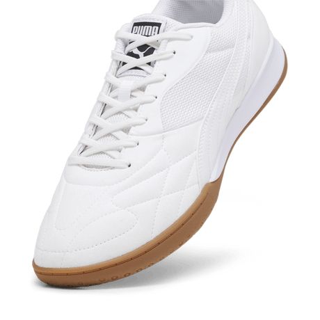 PUMA King Top IT Indoor Shoes White/Gold - Best Buy Soccer