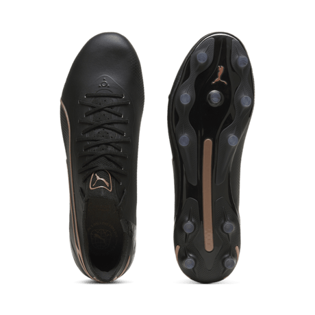 PUMA King Ultimate FG/AG Firm Ground Soccer Cleats Black/Copper - Best Buy Soccer