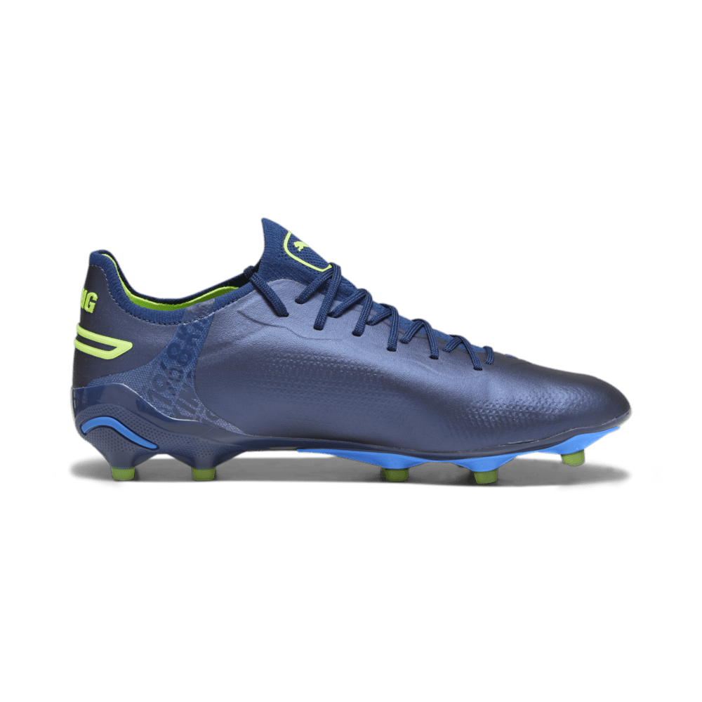 PUMA King Ultimate FG/AG Multi - Ground Soccer Cleats Blue/Green - Best Buy Soccer