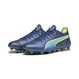 PUMA King Ultimate FG/AG Multi - Ground Soccer Cleats Blue/Green - Best Buy Soccer