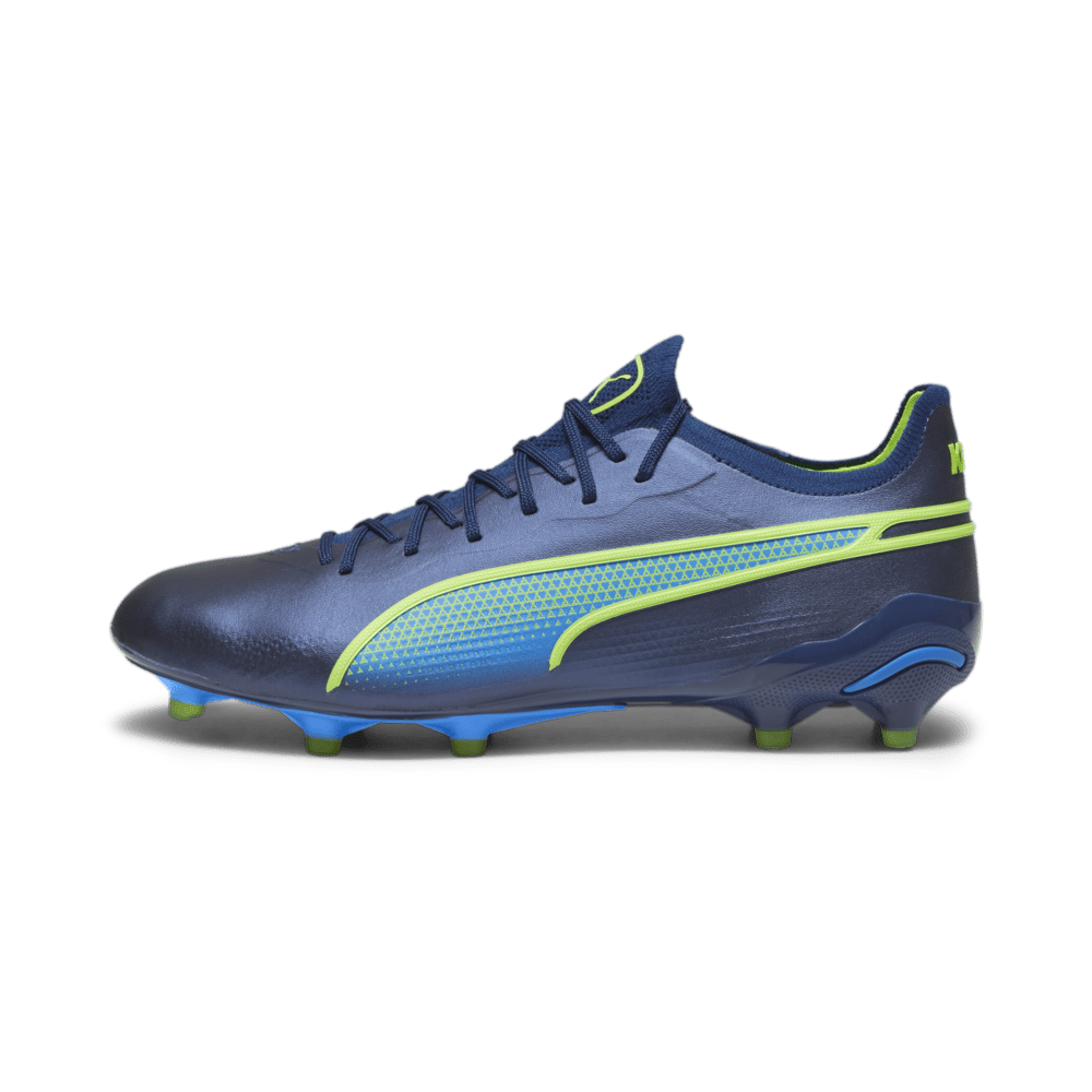 PUMA King Ultimate FG/AG Multi - Ground Soccer Cleats Blue/Green - Best Buy Soccer