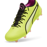 PUMA King Ultimate FG/AG Multi - Ground Soccer Cleats Lime/Black - Best Buy Soccer
