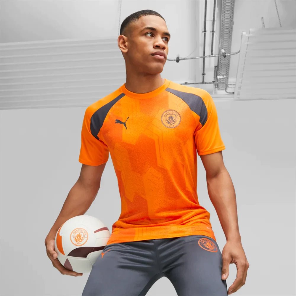 ★★PUMA★★ MCFC Prematch SS Jersey 77437001 Puma Men's Manchester City Prematch Jersey | 77437001 - Goal