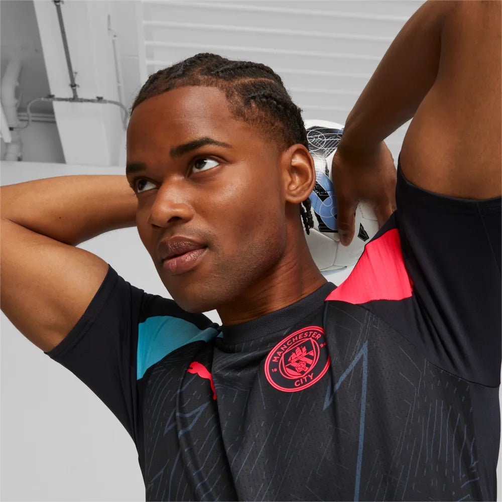 PUMA Manchester City Prematch Short Sleeve Jersey - Best Buy Soccer