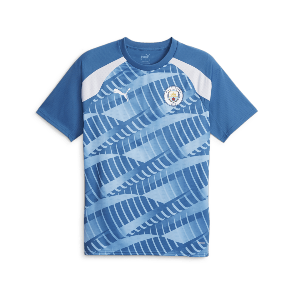 PUMA Manchester City Prematch Short Sleeve Jersey - Best Buy Soccer
