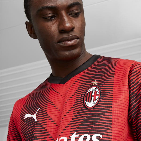 ウェア 22-23 AC MILAN HOME ROSSO NERO PUMA L Puma AC MILAN HOME JERSEY 22-23