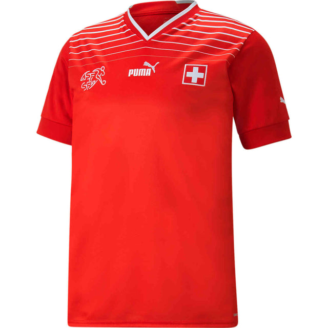 PUMA Men's Switzerland Home Jersey 2022/2023 Red - Best Buy Soccer
