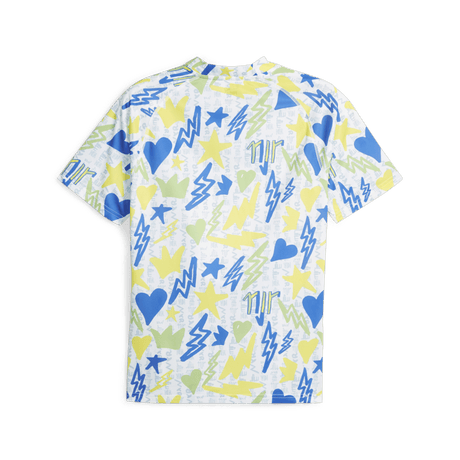 PUMA Neymar Jr Instituto Training Jersey White/Blue/Lemon - Best Buy Soccer