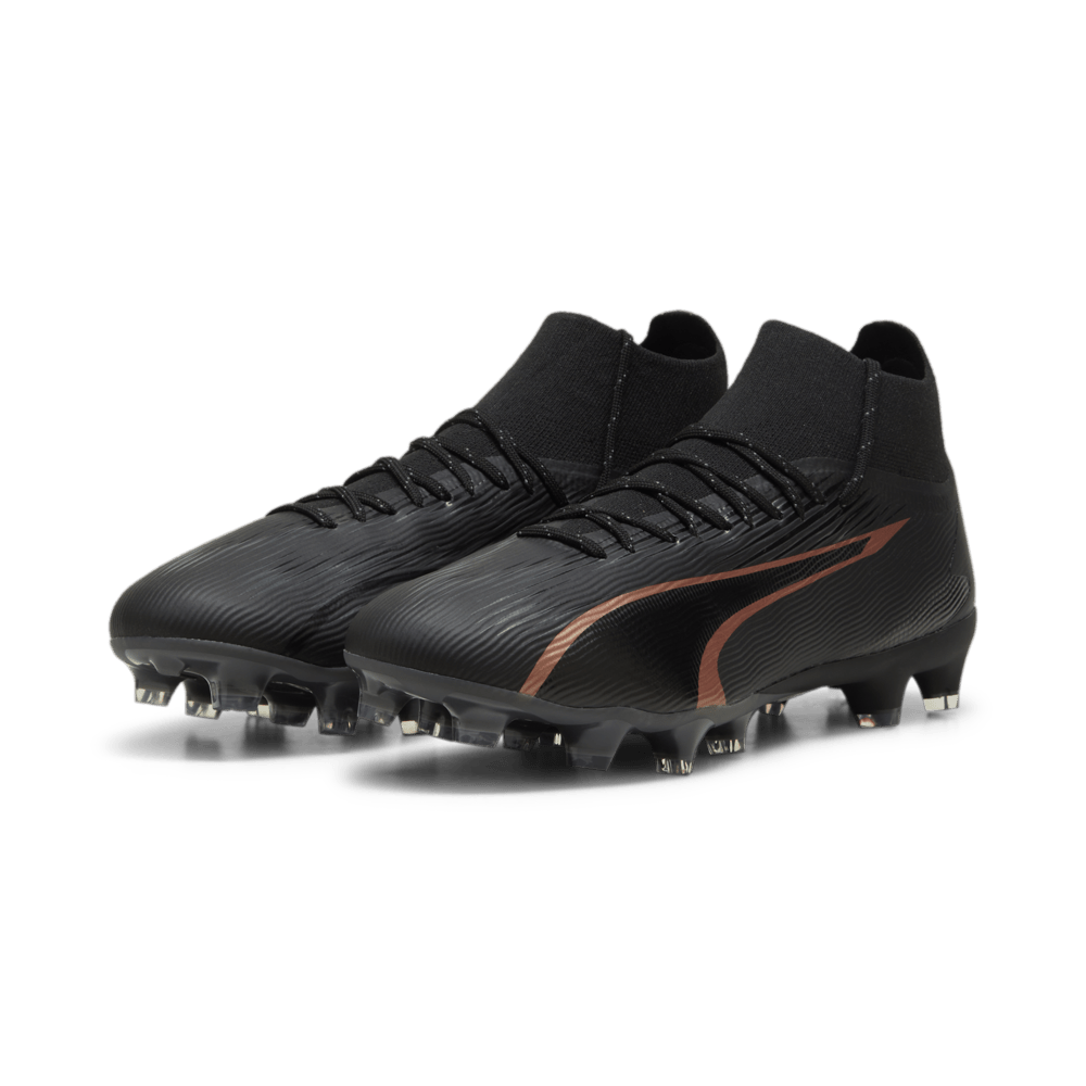 PUMA Ultra Pro FG/AG Soccer Cleats Black/Copper - Best Buy Soccer