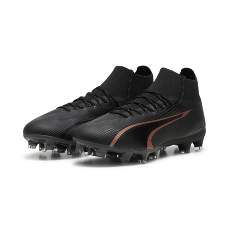 PUMA Ultra Pro FG/AG Soccer Cleats Black/Copper - Best Buy Soccer