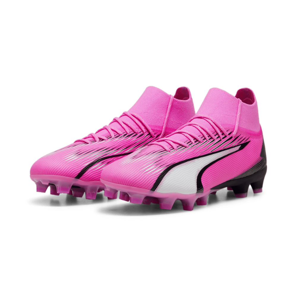 PUMA Ultra Pro FG/AG Soccer Cleats Pink/White - Best Buy Soccer