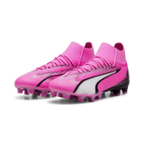 PUMA Ultra Pro FG/AG Soccer Cleats Pink/White - Best Buy Soccer