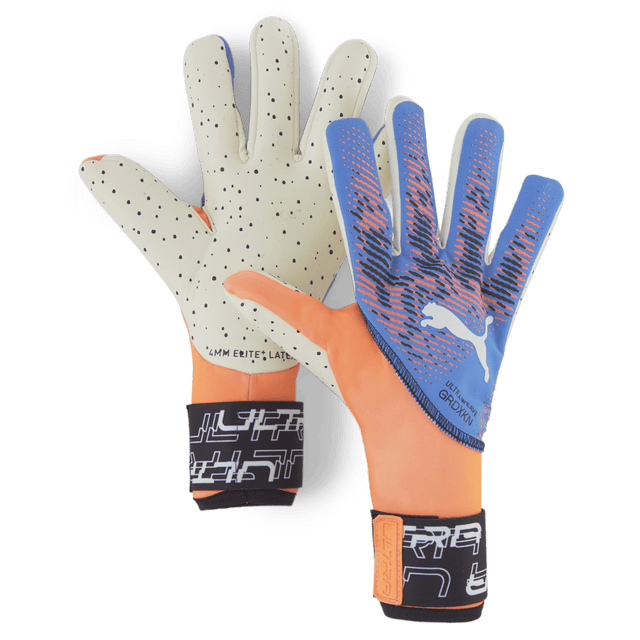 PUMA ULTRA Ultimate 1 NC Goalkeeper Gloves Orange/Blue - Best Buy Soccer