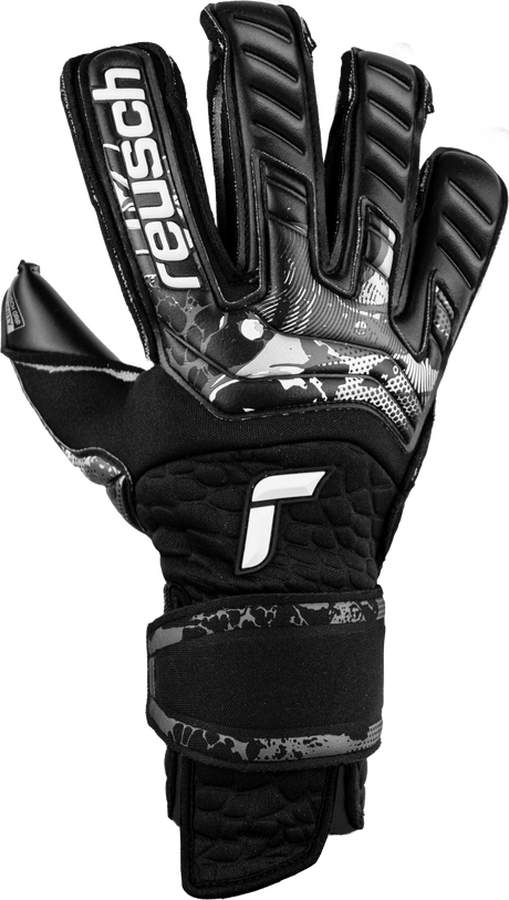 Reusch Attrakt Infinity Resistor Adaptive Flex Goalkeeper Gloves Black - Best Buy Soccer