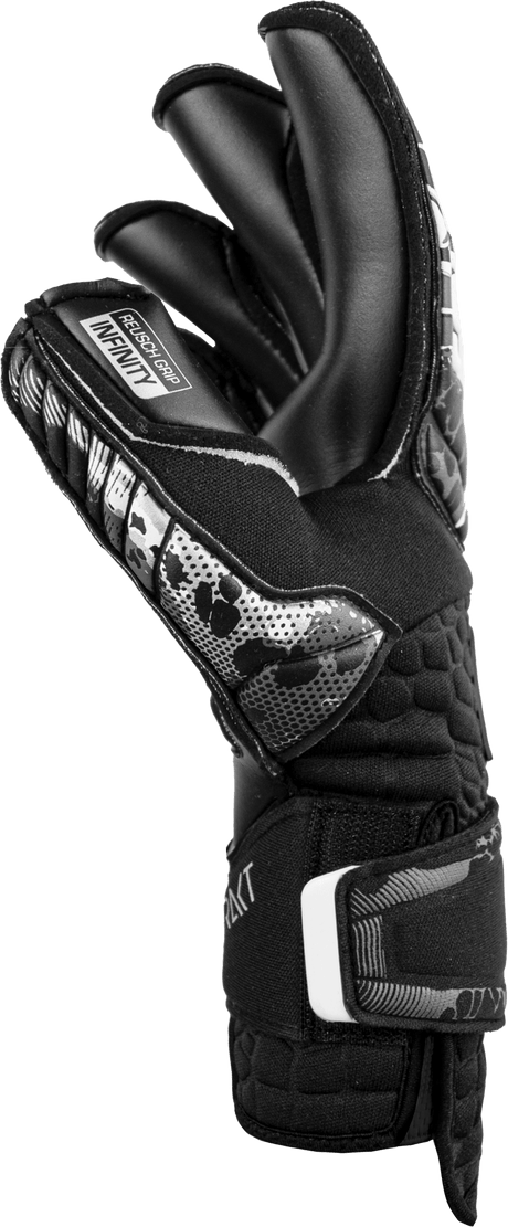 Reusch Attrakt Infinity Resistor Adaptive Flex Goalkeeper Gloves Black - Best Buy Soccer