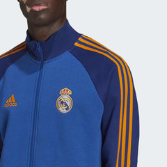 adidas Real Madrid Tiro 21 Anthem Jacket Pink/Blue