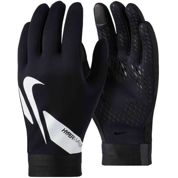 Nike HyperWarm Academy Field Player Gloves Black/Black