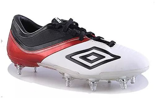Umbro ST 11 Premier HG Multi - Ground Soccer Cleats White/Black/Red - Best Buy Soccer
