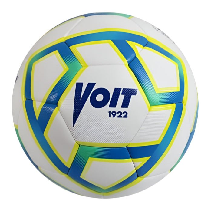 Voit Fundacion 100 Liga MX Apertura 2022, Hybrid Tech Replica Soccer Ball - White/Blue/Yellow - Best Buy Soccer